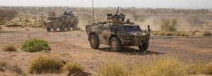 armoured vehicles